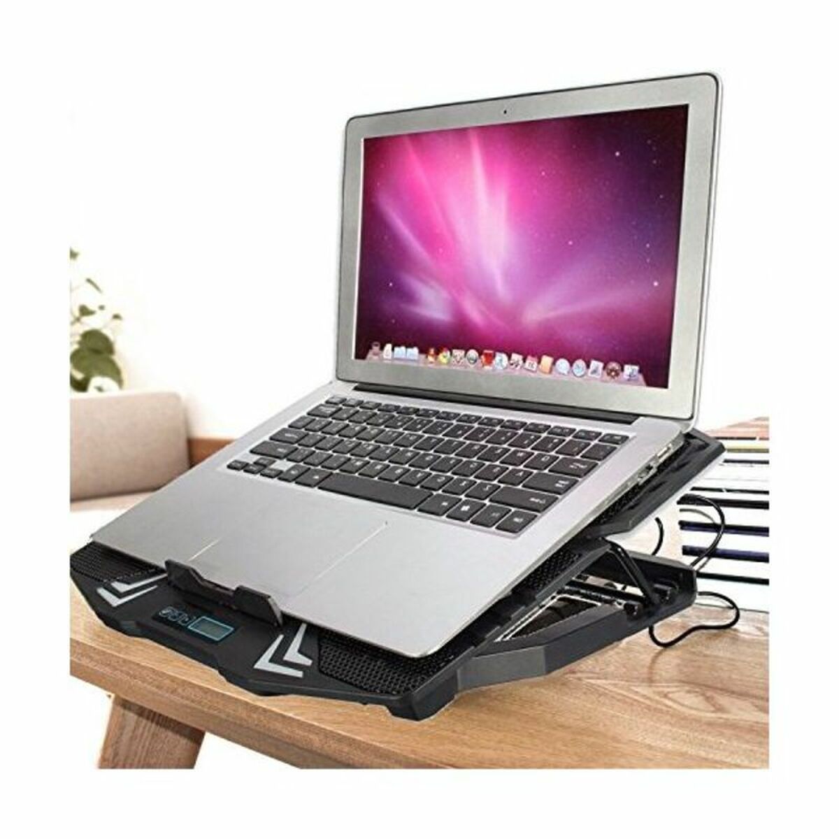 Support de refroidissement pour ordinateur portable gaming Ewent EW1259 17"